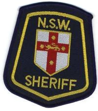 FOREIGN,AUSTRALIA,NEW SOUTH WALES SHERIFF 1